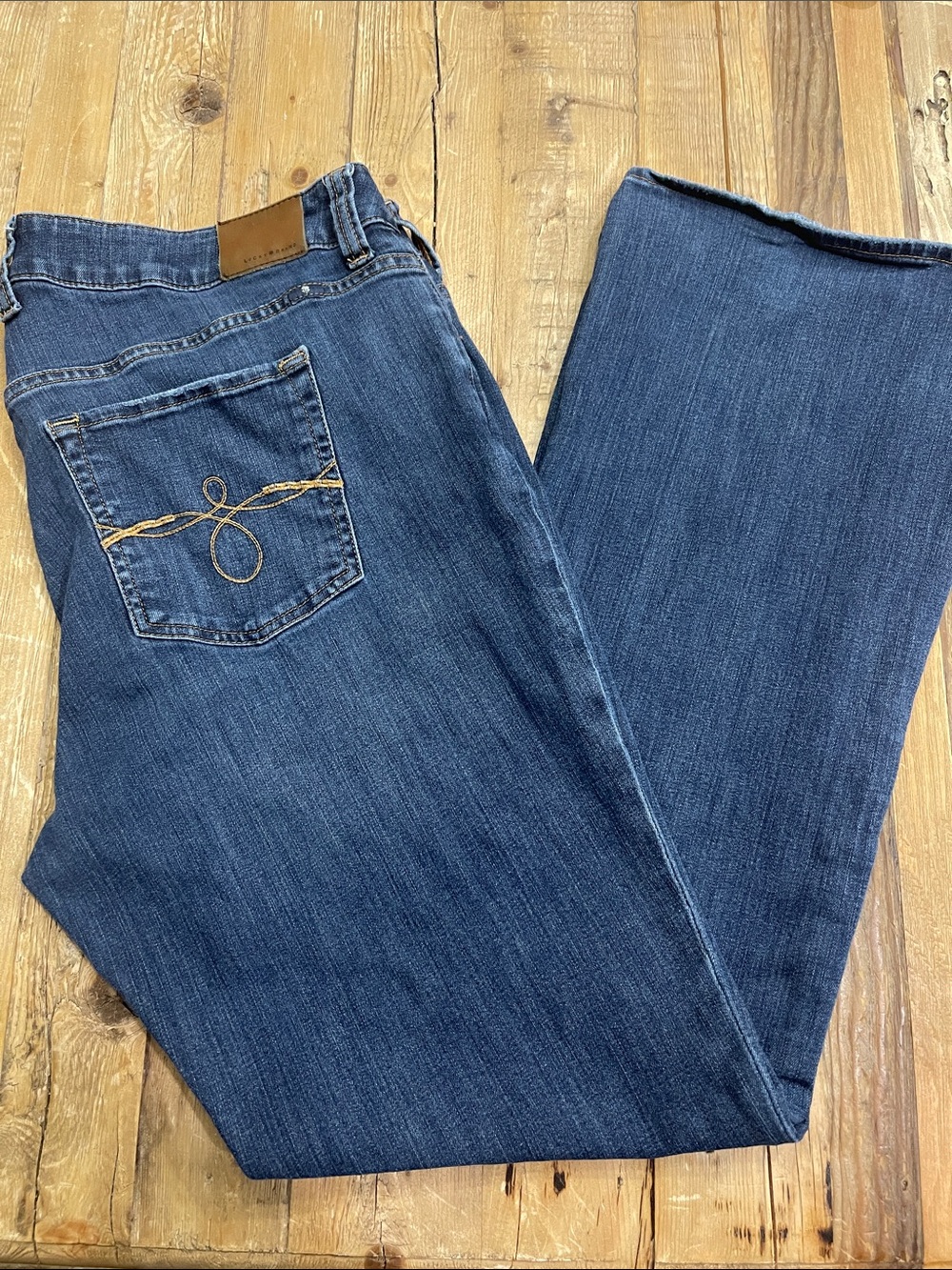 Lucky Brand Jean Ginger Boot 16W